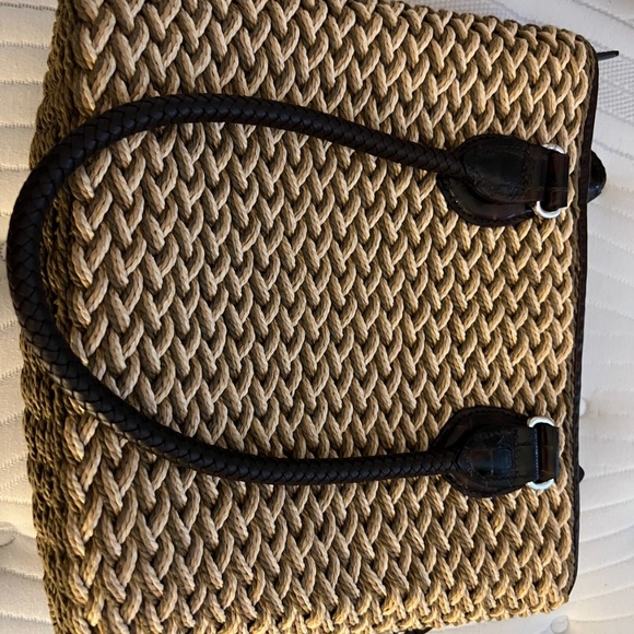 Brighton Woven Rope & Leather Bag - Picture 2 of 5
